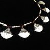 Collier de cérémonie, fiançailles triangles