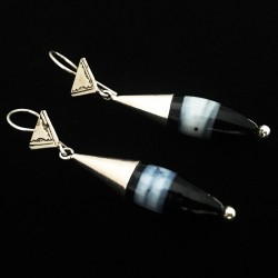 boucles d'oreilles argent,...